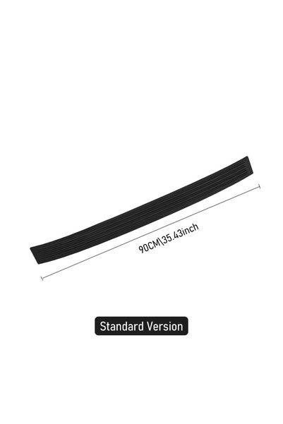 Choice 90CM Universal PVC Rubber Bumper Guard - Heavy-Duty Rear Trunk Protect...
