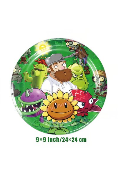 Choice أطقم تزيين حفلات أعياد الميلاد من Game Plants vs. Zombies، 10 قطع من ا...