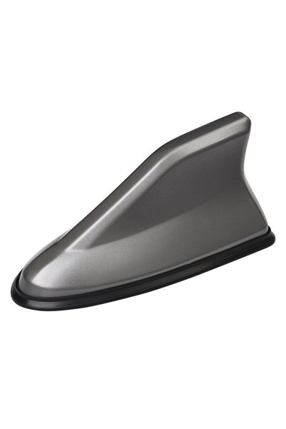 Choice A-Gray New Car Roof Shark Fin Antenna Cover Sticker Carbon Fiber Unive...