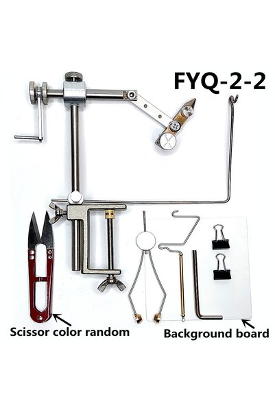 Choice FYQ-2-2، قطعة واحدة، أداة لربط الذباب قابلة للدوران 360 درجة، أداة لصن...