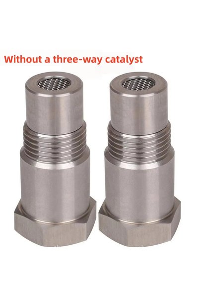 Choice 2pcs 2PCS Off-Road Performance Oxygen Sensor Adapter M18X1.5 CEL Fix O...