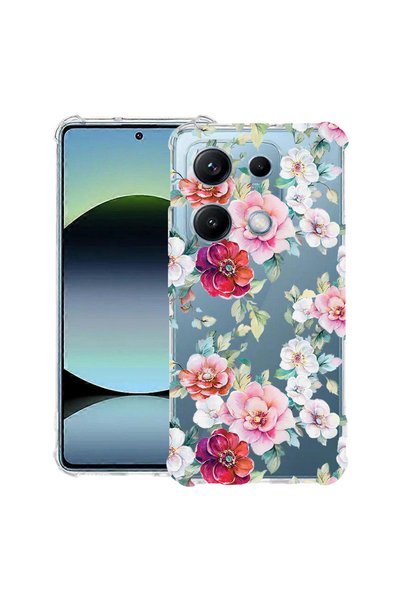 bestcase Husă Anti Shock Case For Xiaomi Redmi 17, Floral - Camellia Pattern,...