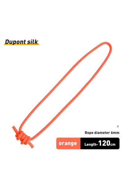 Choice Nylon Orange Xinda Outdoor 6mm Prusik Cord Rope 120cm Length Accessory...