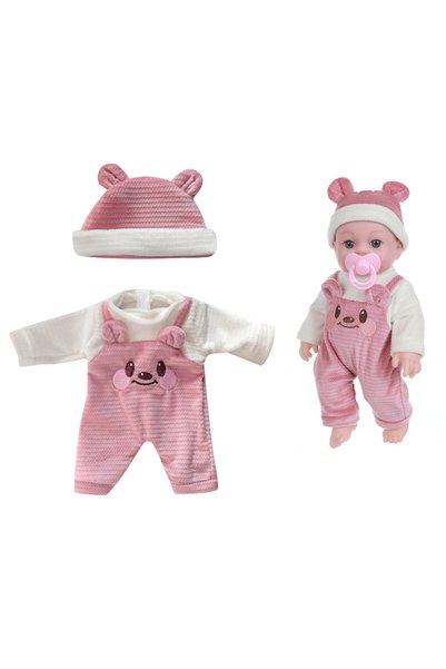 Choice No Doll Just Clothes Bear-Rose For 12 Inch 30cm Baby Reborn Dolls Outf...