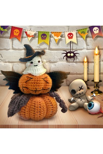 Choice YAMAXIN Halloween Theme Crochet Kit for Beginners - DIY Craft Tool Set...