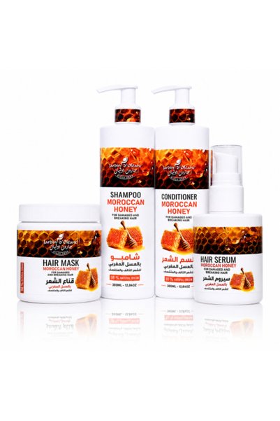 Jardin Oleane Moroccan Honey Damaged and Brittle Hair Repair and Nourishment ...