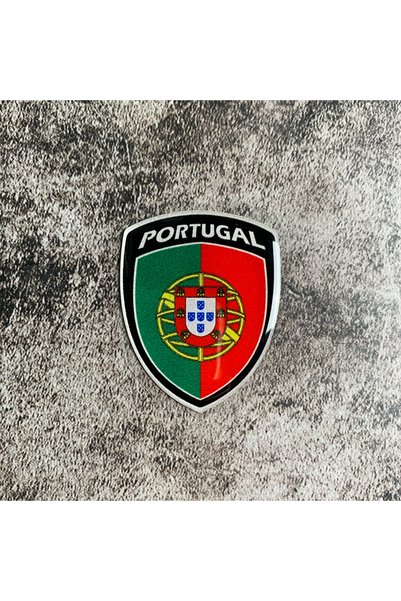 Choice PT-MTTZ058 3D Reflective Epoxy Resin National Flag Stickers Motorcycle...