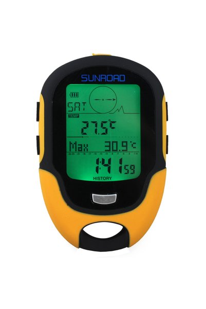 Choice FR500 Sunroad FR500 Multifunction LCD Digital Altimeter Barometer Comp...