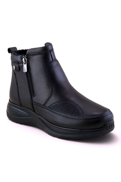 AYAKTA MODA Ayaktamoda 1464 Genuine Leather Comfort Women's Boots
