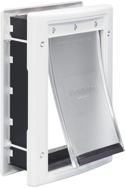 PetSafe Never Rust Plastic Doggie Door for Install in Interior and Exterior D...