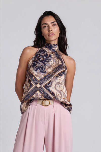 Marilyn Boutique Μπλούζα Lachour Halter Λαιμόκοψη