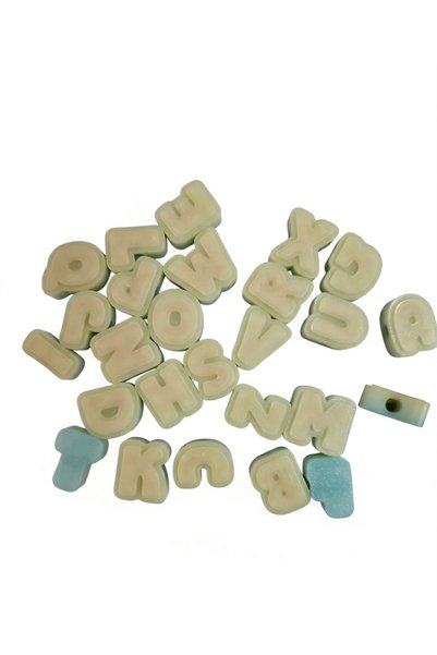 OEM Glow-in-the-Dark Letter Beads for Personalized Accessories