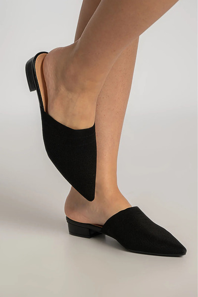 Marilyn Boutique Mules Μυτέρα Πλεκτή Φάσα