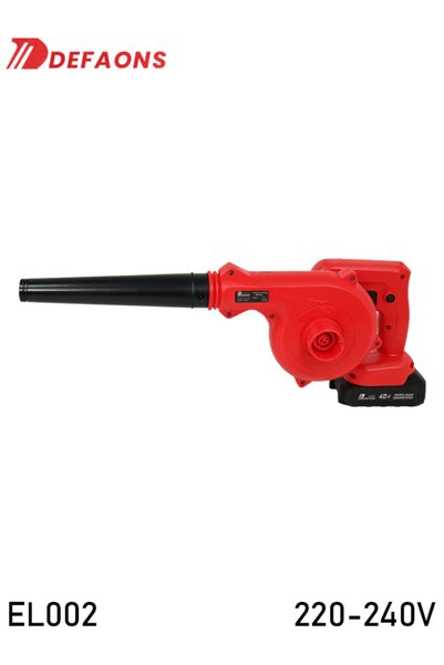 DEFAONS EL002 Electric Air Blower 48V with 3.0Ah Lithium-Ion Battery, Dust Co...