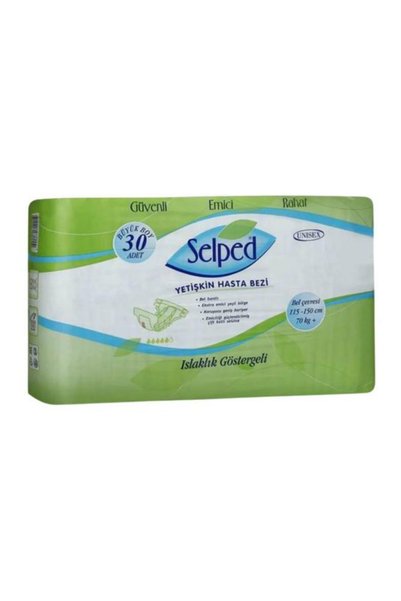 PAKSEL Scutece pentru Adulti - Selped Adult Diaper, Paksel, marimea L, 30 buc