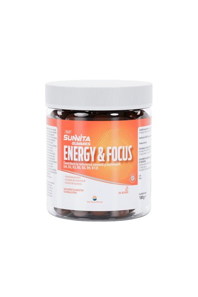 SUN WAVE PHARMA Sunvita Energy & Focus 60 jeleuri