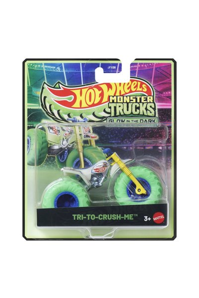 HOT WHEELS Tri to Crush Me: Φορτηγό που λάμπει στο σκοτάδι
