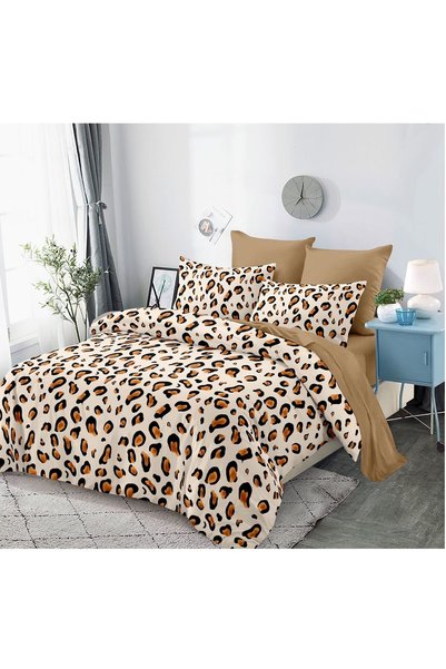 Super Design Pucioasa Double bed linen, 6 pieces, 2 people, animal print, 230...