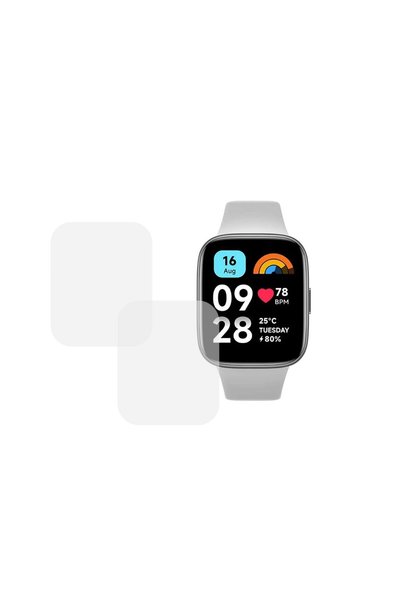 FONIX Set of 2 x Screen Protector compatible with Xiaomi Redmi Watch 3 Active...