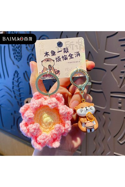 Generic Original Buddha Wool Good Luck Lotus Couple Buckle Cute Exquisite Woo...