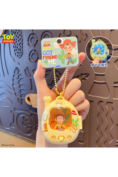 Generic Glowing Cute Pet Backpack Keychain Pendant Cute Woody Doll Keychain B...
