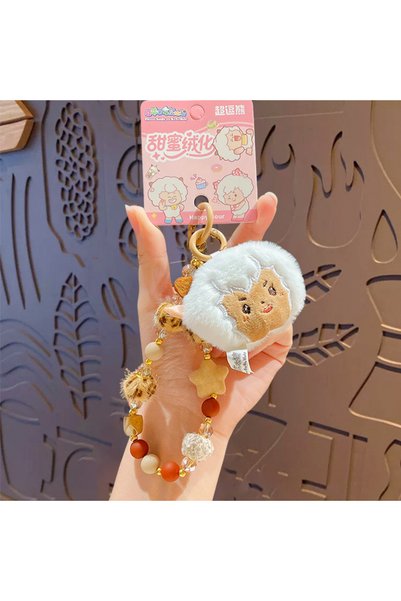 Generic new model of Happy Sheep and Big Bad Wolf Lazy Sheep keychain, phone ...