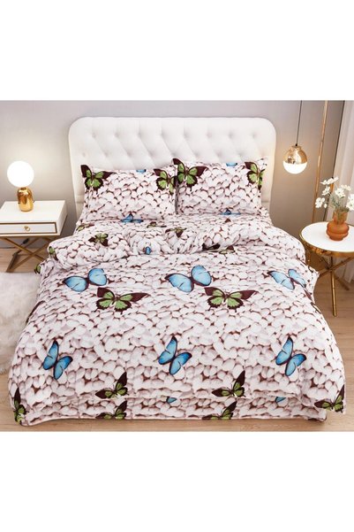 Super Design Pucioasa Σετ λινό κλινοσκεπασμάτων για διπλό κρεβάτι, Cocolino, ...