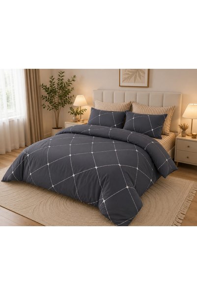 Johny Home Pucioasa Bed linen, 4 pieces, 2 people, 240x250 cm classic line print