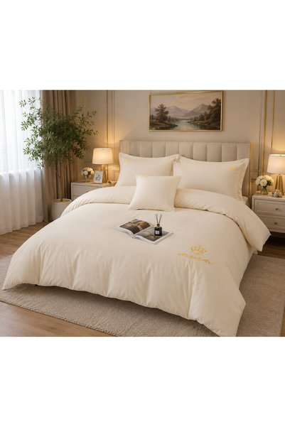 East Comfort Bed linen, 4 pieces, 2 persons, 230x250 cm beige