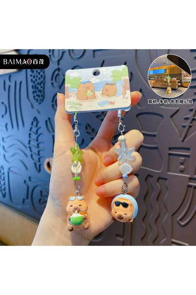Generic Original Trendy Panda Little Nose Mobile Phone Chain Keychain Pendant...