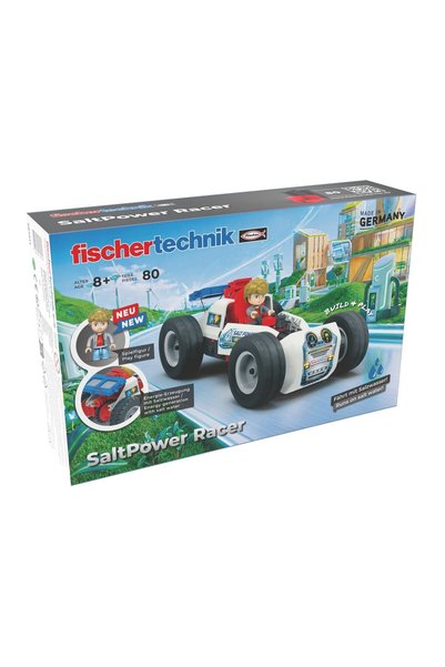 Fischertechnik Kit STEM Set de constructie Masinuta SaltPower Racer cu apa sa...