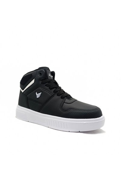 GDT Ayakkabı Black High-Top Flat Sole Unisex Sneakers