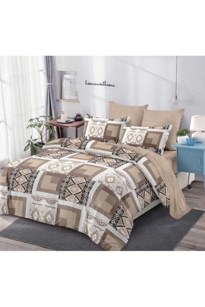 Super Design Pucioasa Double Bed Linen, Reversible, 6 pieces, 2 people, 230x2...