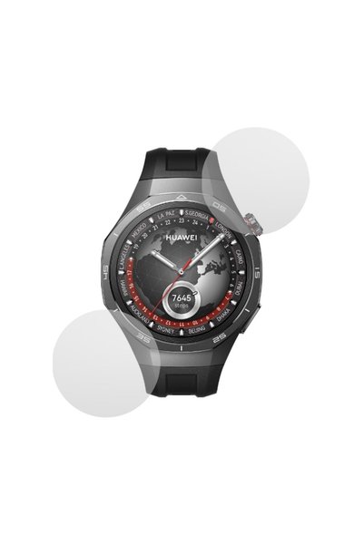 FONIX Set of 2 x Compatible Film for Huawei Watch GT 5 Pro 46 mm, Matte Invis...