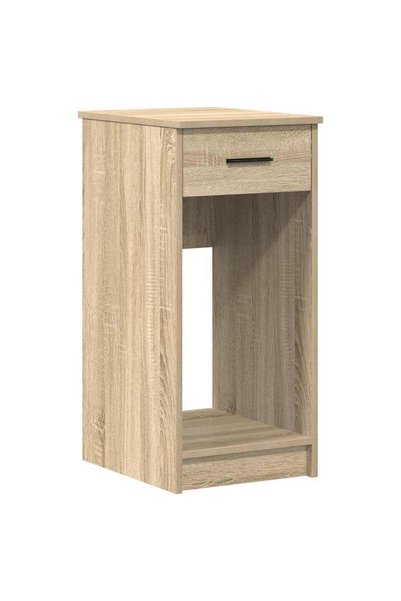 vidaxl Suport turn pentru computer cu sertar Stejar Sonoma 35x45x77 cm