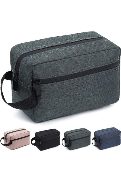SYOSI Travel Toiletry Bag for Women and Men, Water-resistant Shaving Bag for ...