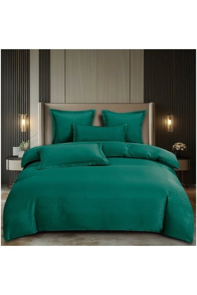 Johny Home Pucioasa Double Bed Linen, Fitted Sheet, Damask, Plain, 6 pieces, ...