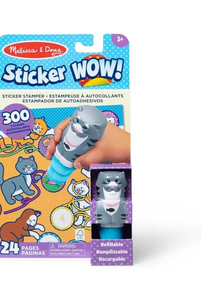 Melissa and Doug Autocolante Melissa & Doug WOW! Set de activități pentru pisici
