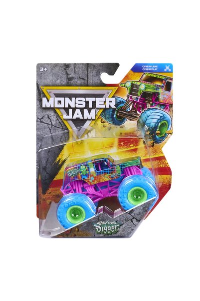 Monster Jam Φορτηγό Son-Uva Digger από χυτό μέταλλο, κλίμακα 1:64