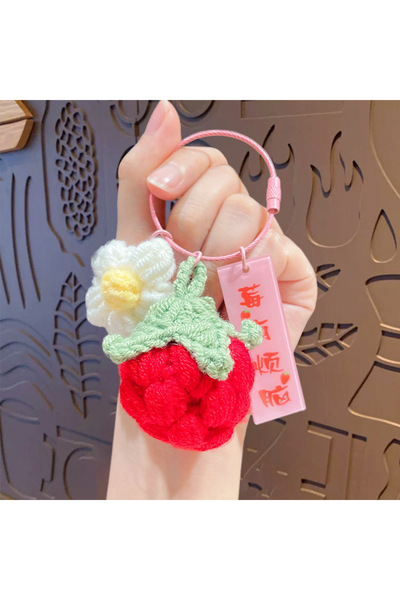 Generic Plush Good Things Happen Pendant Hand-Woven Peace and Joy Sakura for ...
