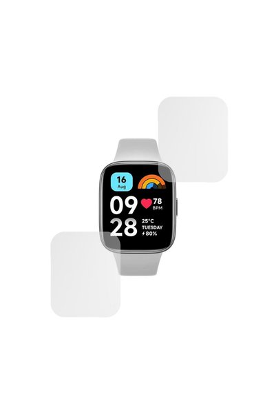 FONIX Set of 2 x Compatible Film for Xiaomi Redmi Watch 3 Active, Matte Invis...