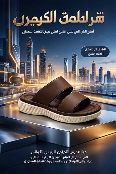 Alnoor Global Store Men's Slide Sandals Cross Strap Wide Band Thick Sole Cush...