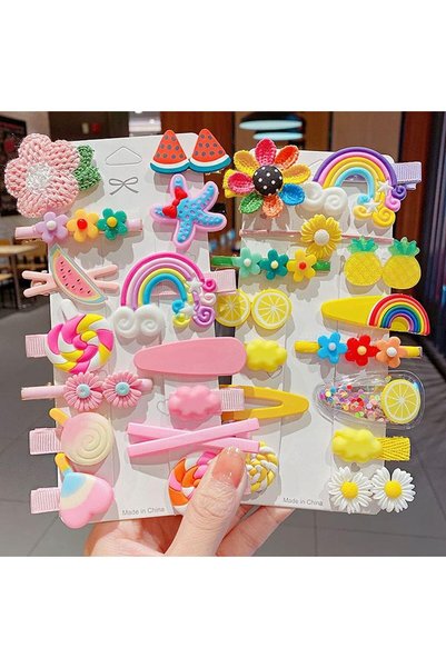 Hepiide 28PCS Cute Hair Clips, Fashion Girls Hair Accessories, Non-slip Metal...
