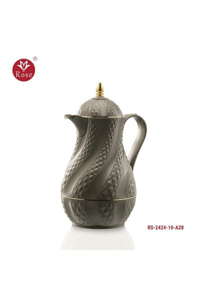 Rose ترمس روز رمادي موديل RS-2424 - شاي - 0.50 لتر - رمادي