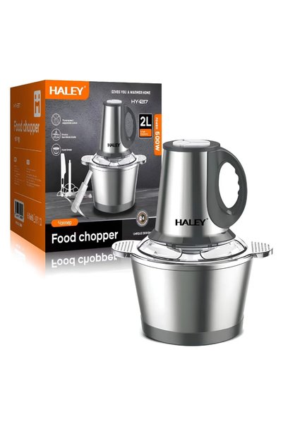 GENERAL Stainless Steel Electric Food Processor 2L 500W Meat Grinder Copper M...