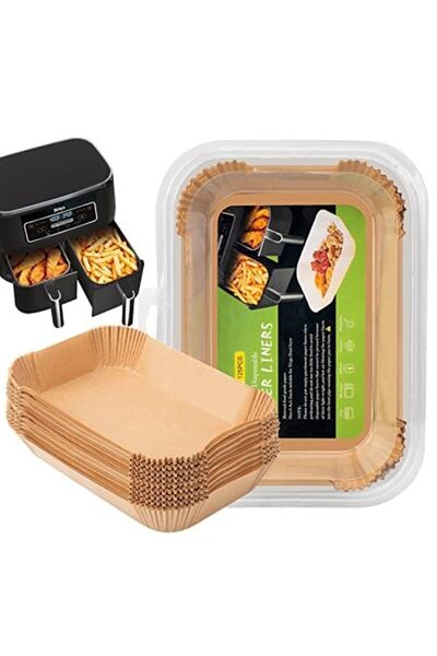 GENERAL Air Fryer Disposable Liners ， Air Fryer Liners Rectangle 8.6x 5.5'', ...