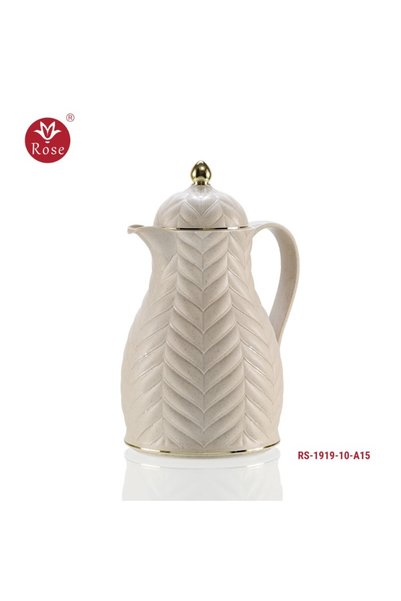 Rose Thermos Rose Rs-1919 for Tea and Hot Drinks - 1.50L - Beige