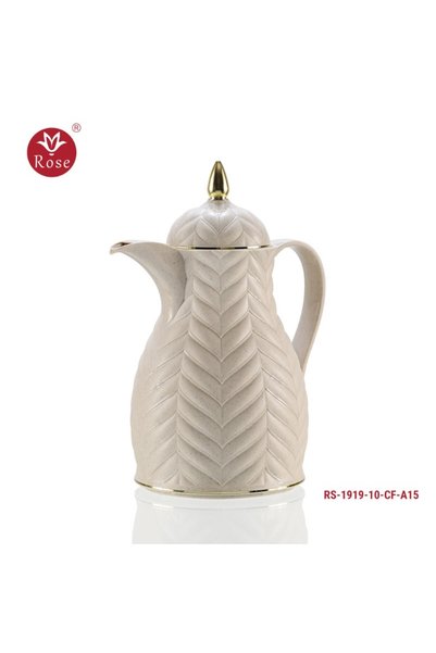 Rose Thermos rose model rs-1919-cf - coffee - 1.50 liter - beige