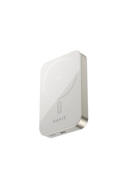 Havit Acumulator portabil magnetic wireless PB5222, USB-C, 10000mAh, 20W, sup...