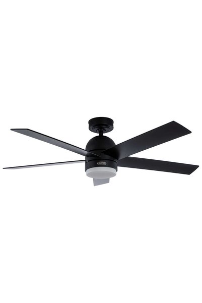 Hunter Fan Giannis Mat Siyah - 132 Cm. Aydınlatmalı Uzaktan Kumandalı Tavan Vantilatörü